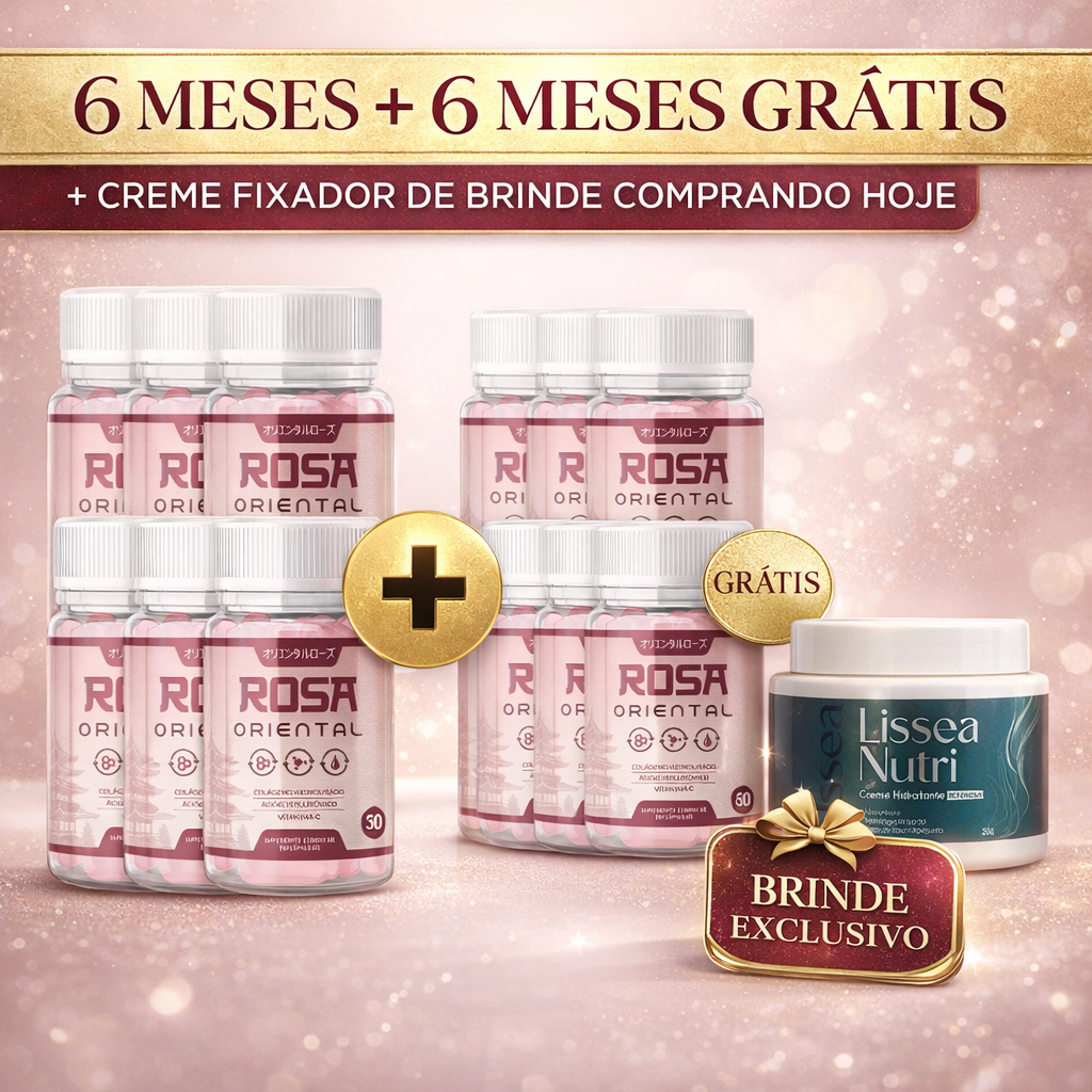 Kit Rosa Oriental - 12 MESES