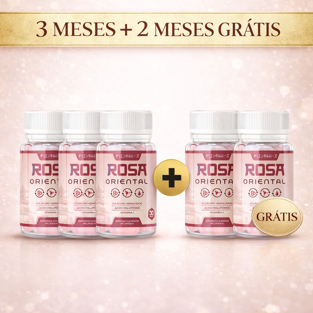 Kit Rosa Oriental - 5 MESES